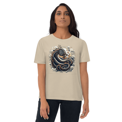 Unisex Bio Baumwoll T-Shirt "Drache" - Artexio