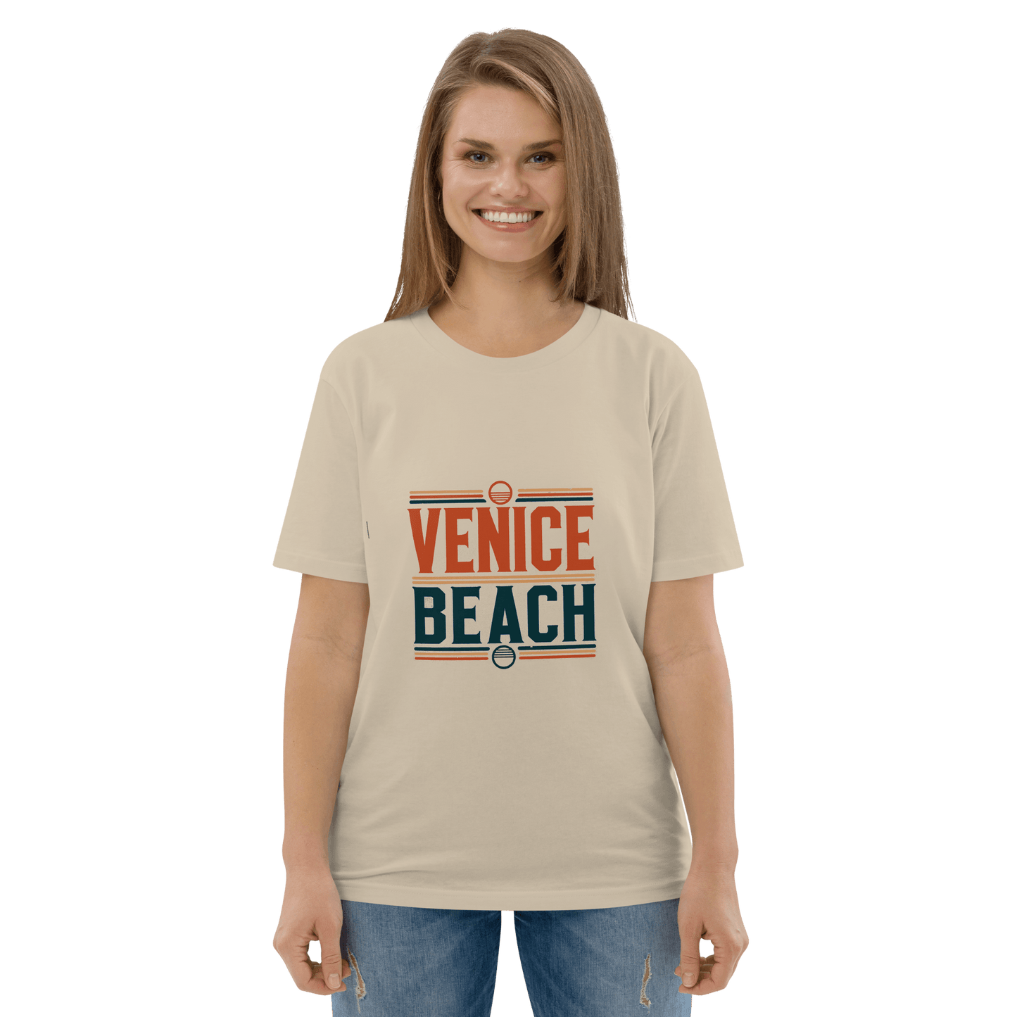 Unisex Bio Baumwoll T-Shirt "Venice Beach" - Artexio