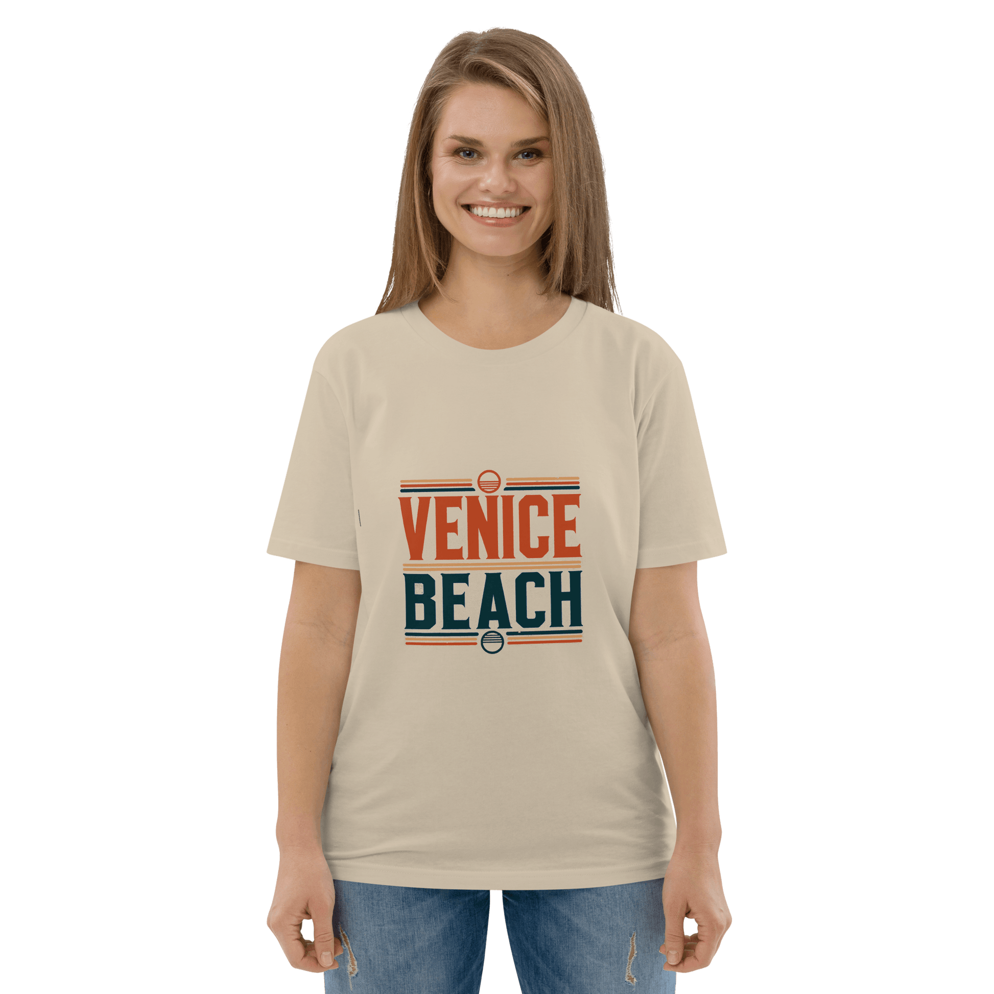 Unisex Bio Baumwoll T-Shirt "Venice Beach" - Artexio