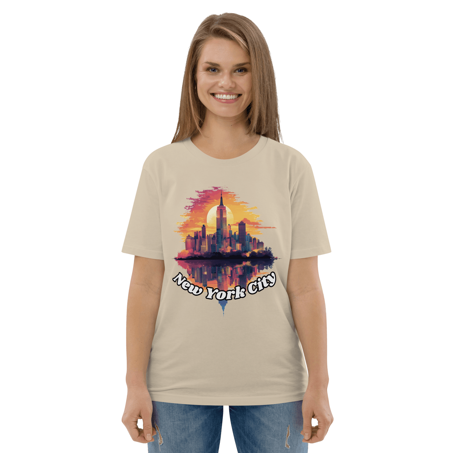 Unisex organic cotton t-shirt "New York City"