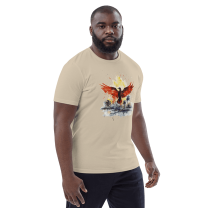 Unisex organic cotton t-shirt "Firebird"