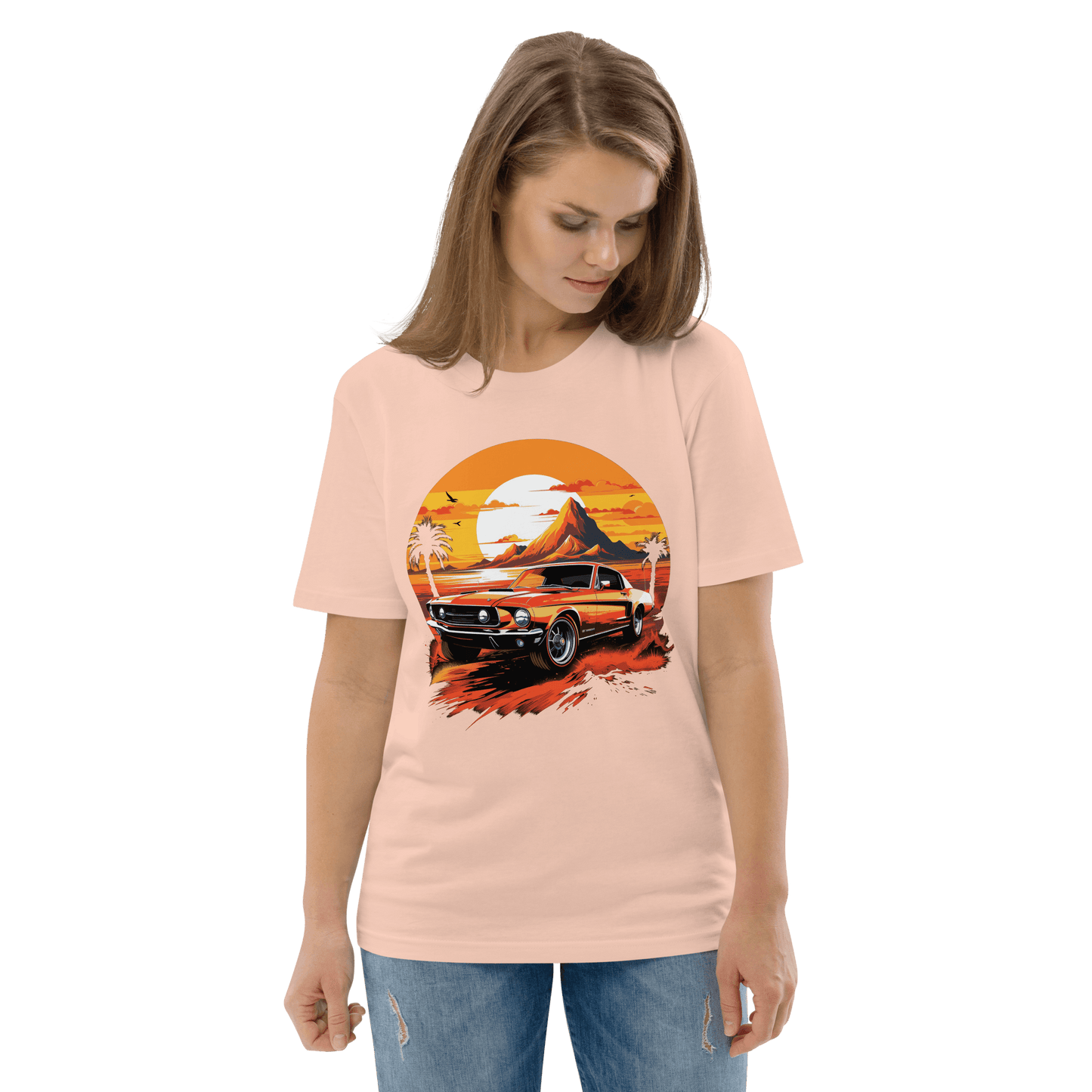 Unisex organic cotton t-shirt "Ford Mustang"