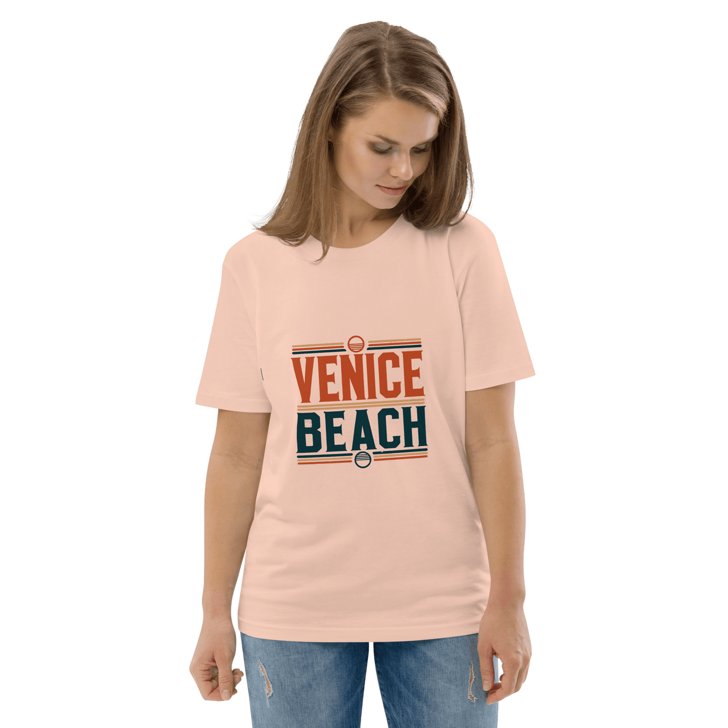 Unisex Bio Baumwoll T-Shirt "Venice Beach" - Artexio