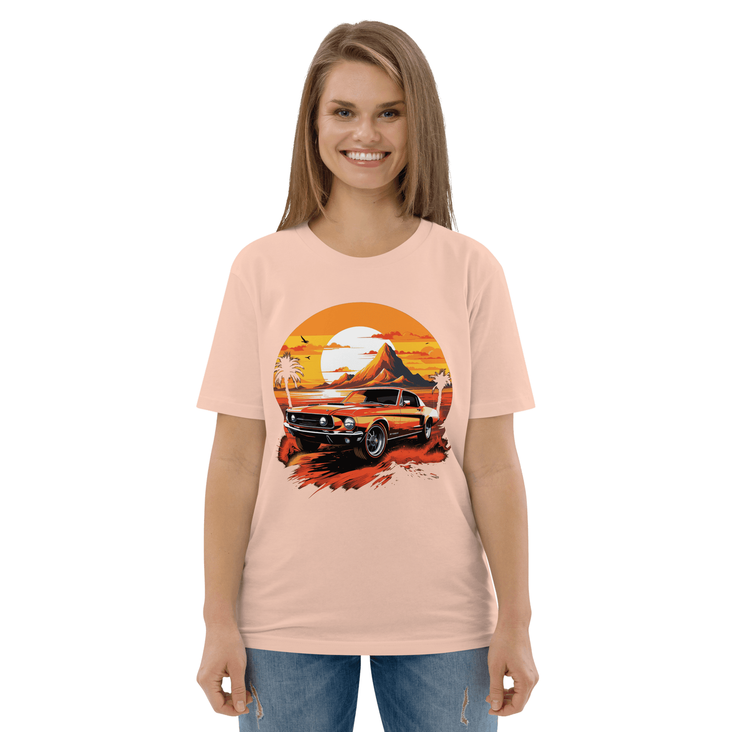 Unisex organic cotton t-shirt "Ford Mustang"