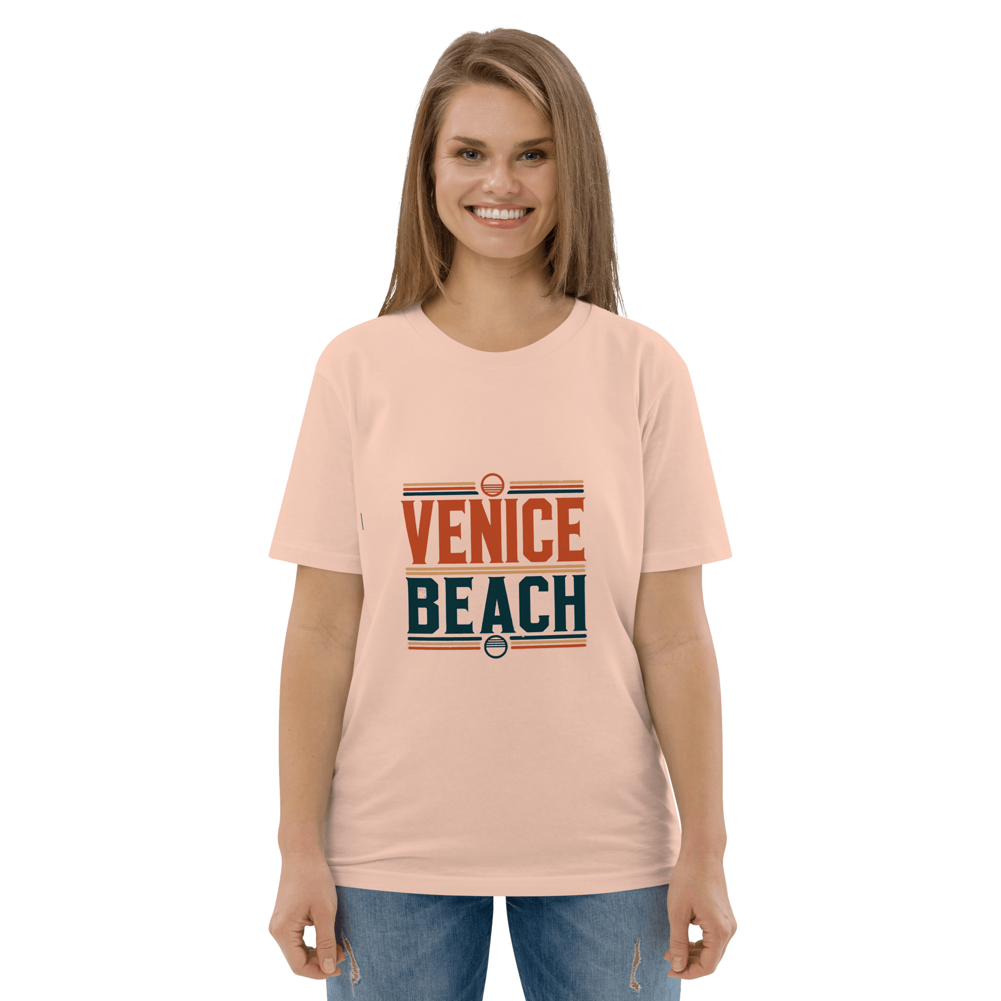 Unisex Bio Baumwoll T-Shirt "Venice Beach" - Artexio