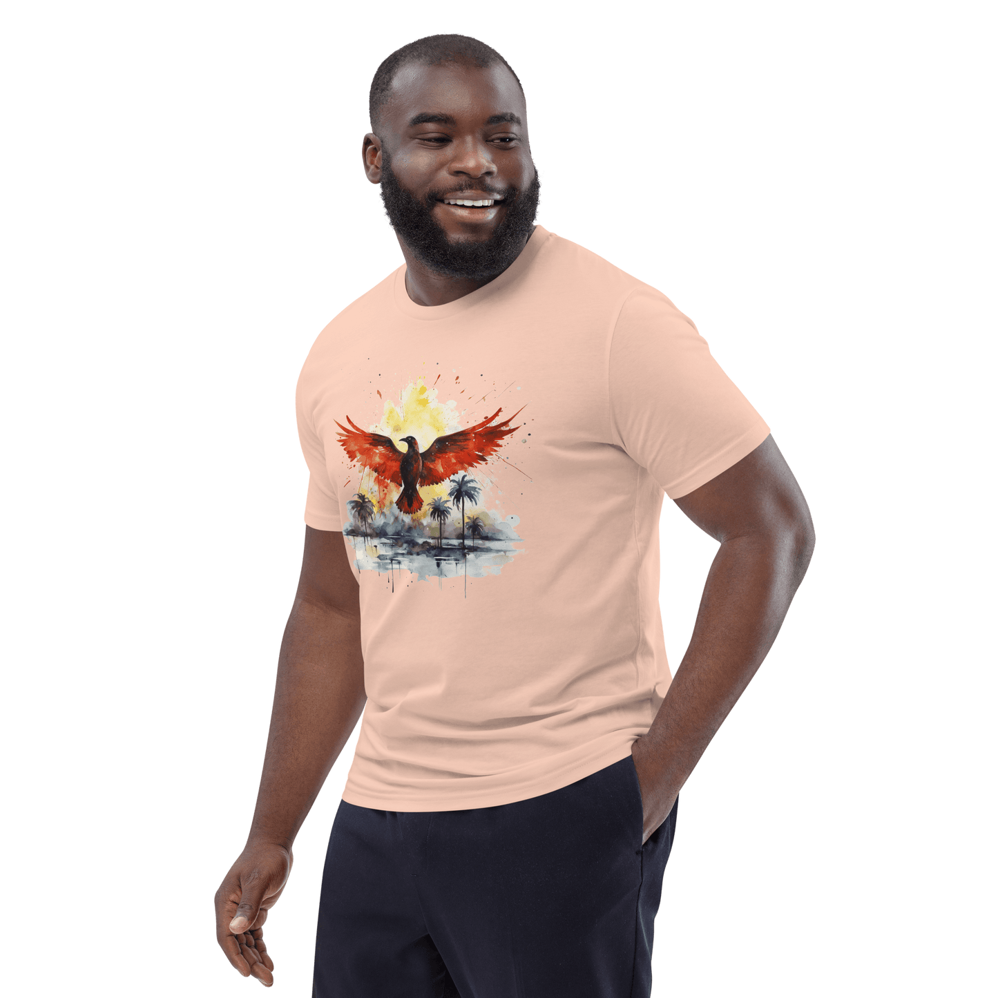 Unisex organic cotton t-shirt "Firebird"