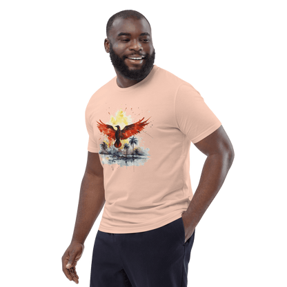 Unisex organic cotton t-shirt "Firebird"