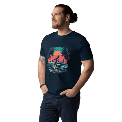 Unisex Bio Baumwoll T-Shirt "Surfing"