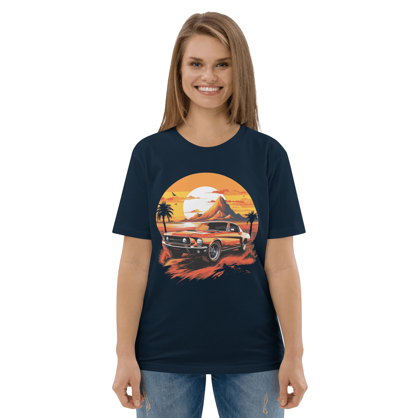 Unisex organic cotton t-shirt "Ford Mustang"