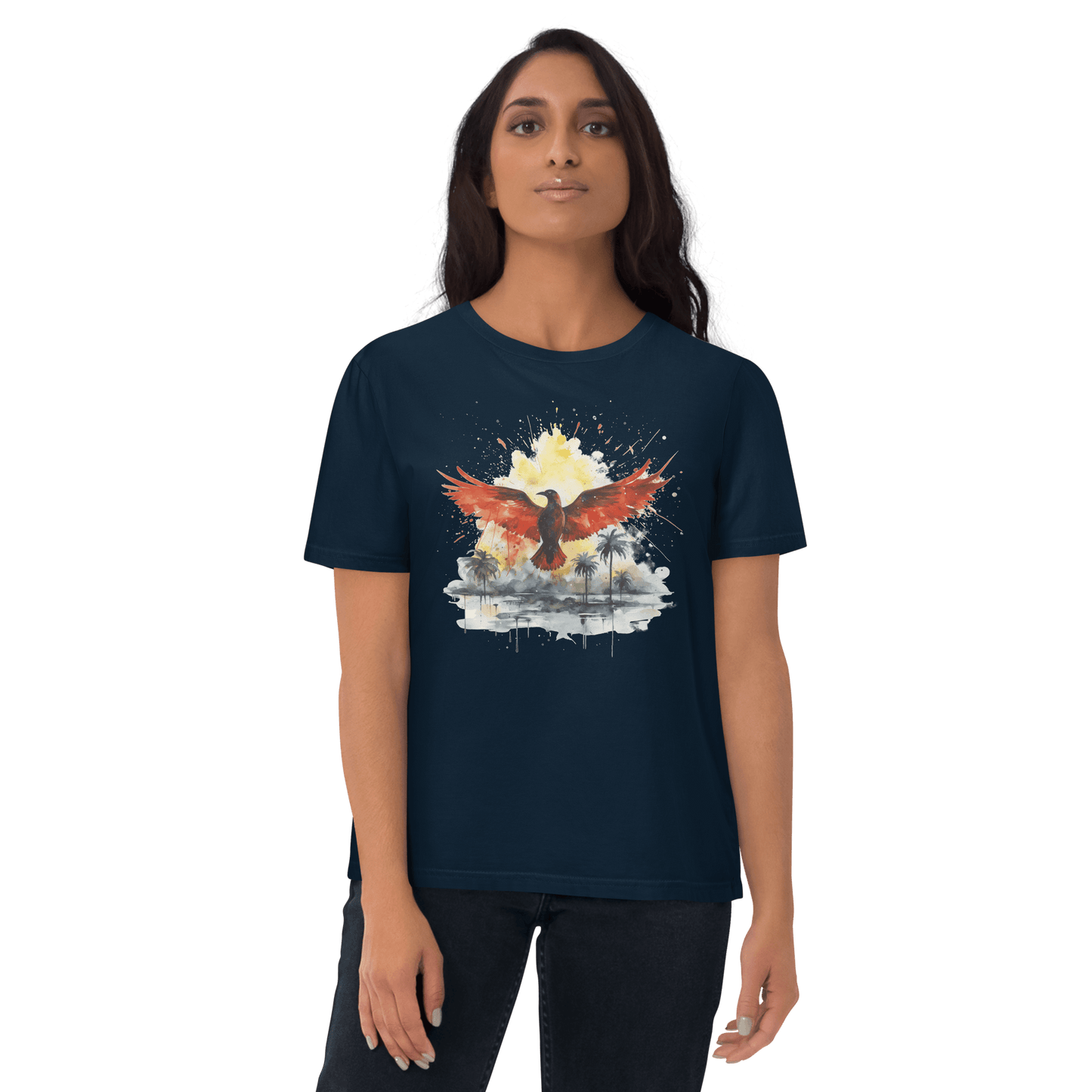 Unisex organic cotton t-shirt "Firebird"