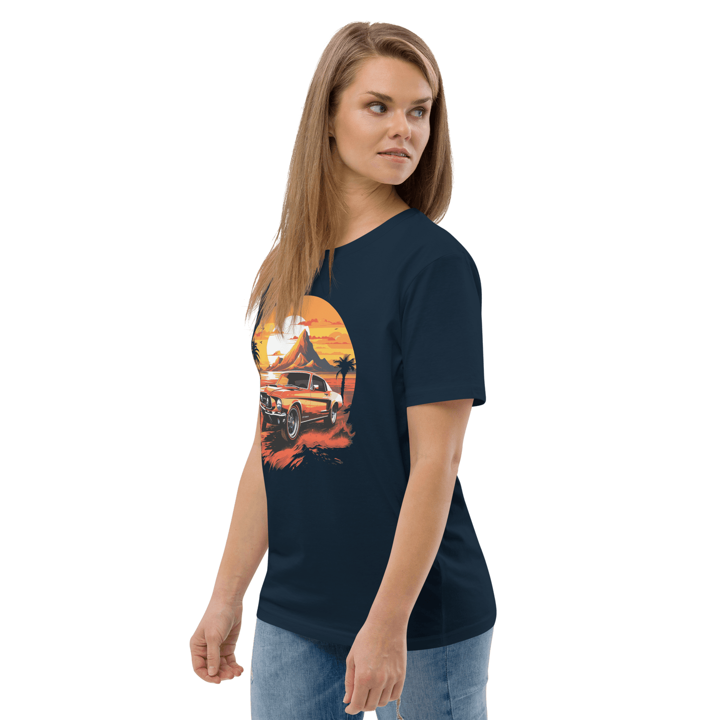 Unisex organic cotton t-shirt "Ford Mustang"