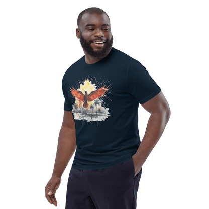 Unisex organic cotton t-shirt "Firebird"