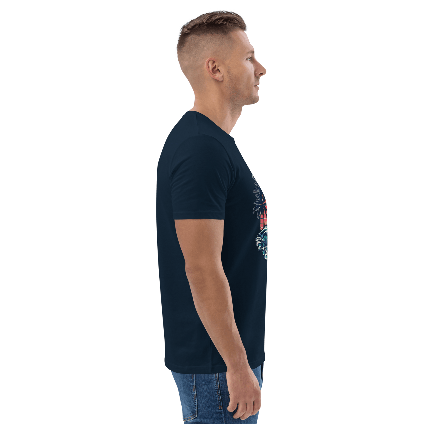 Unisex Bio Baumwoll T-Shirt "Surfing"