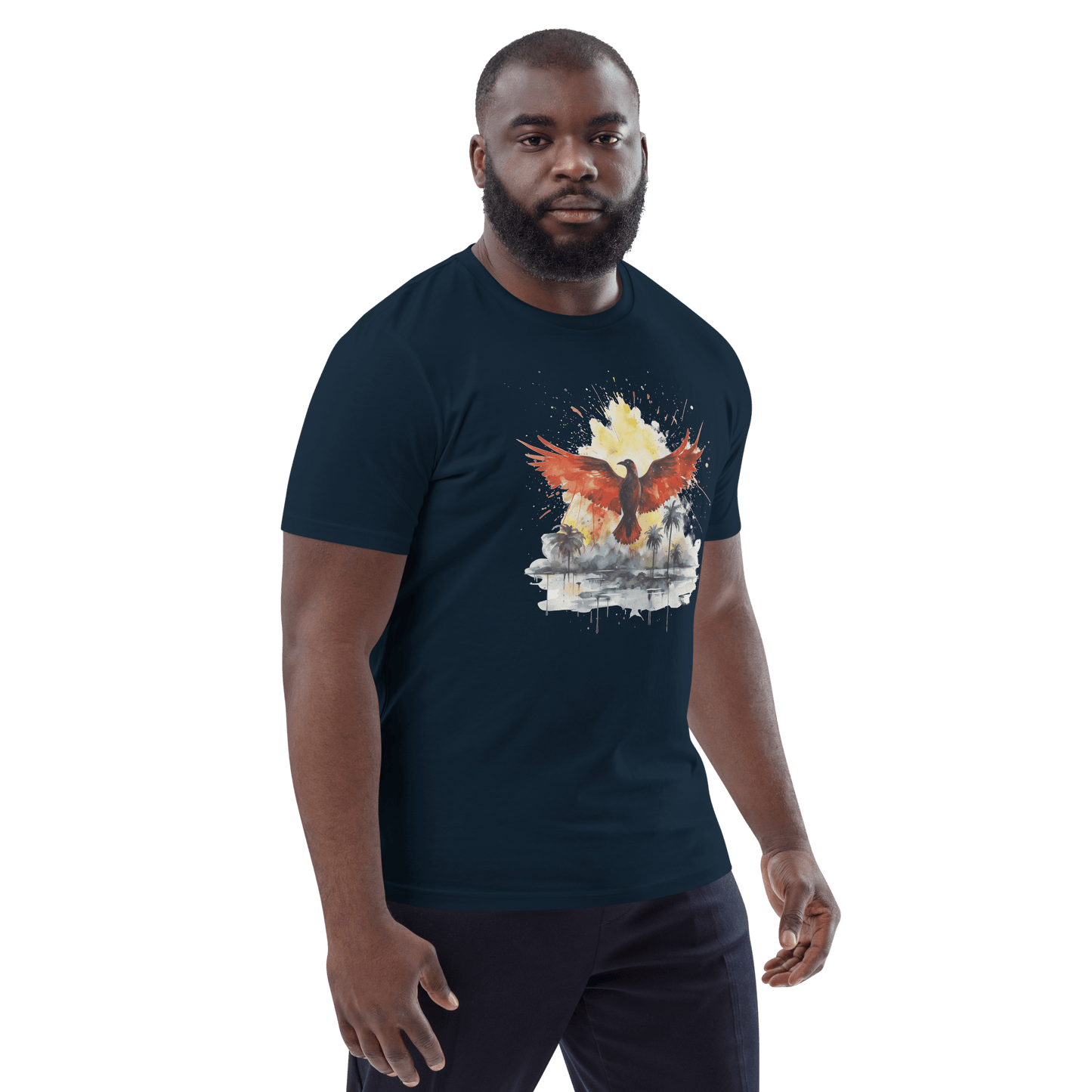 Unisex organic cotton t-shirt "Firebird"