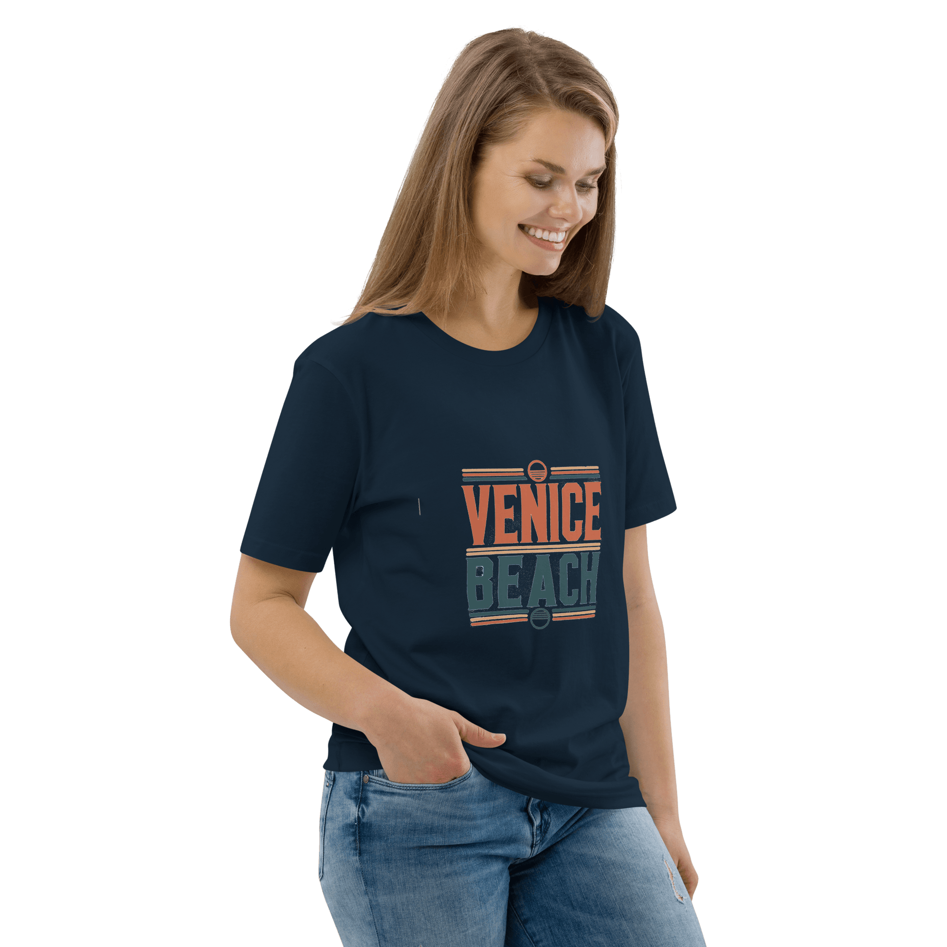 Unisex Bio Baumwoll T-Shirt "Venice Beach" - Artexio