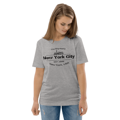 Unisex Bio Baumwoll T-Shirt "New York City" - Artexio