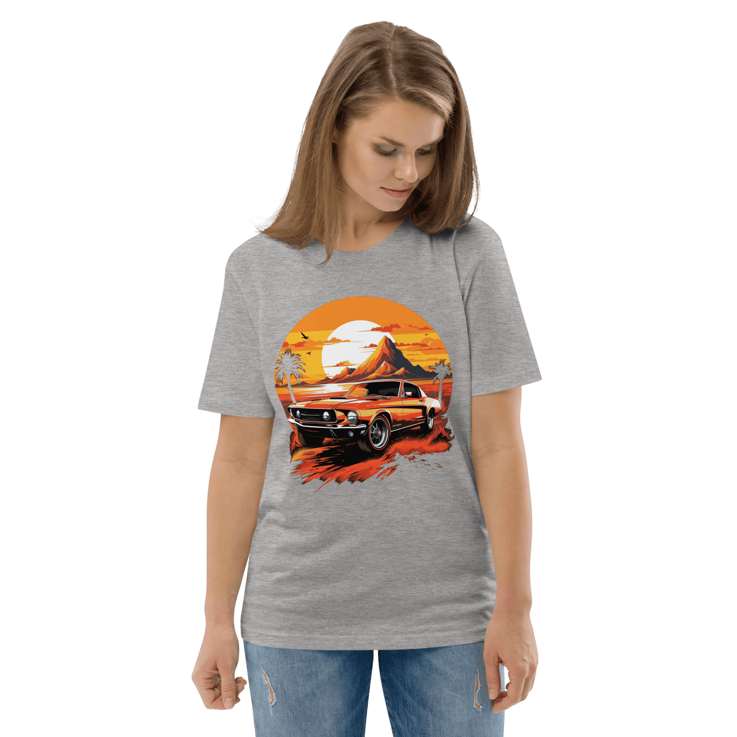 Unisex organic cotton t-shirt "Ford Mustang"