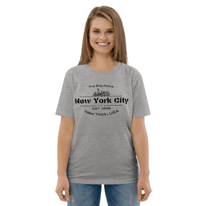 Unisex Bio Baumwoll T-Shirt "New York City" - Artexio