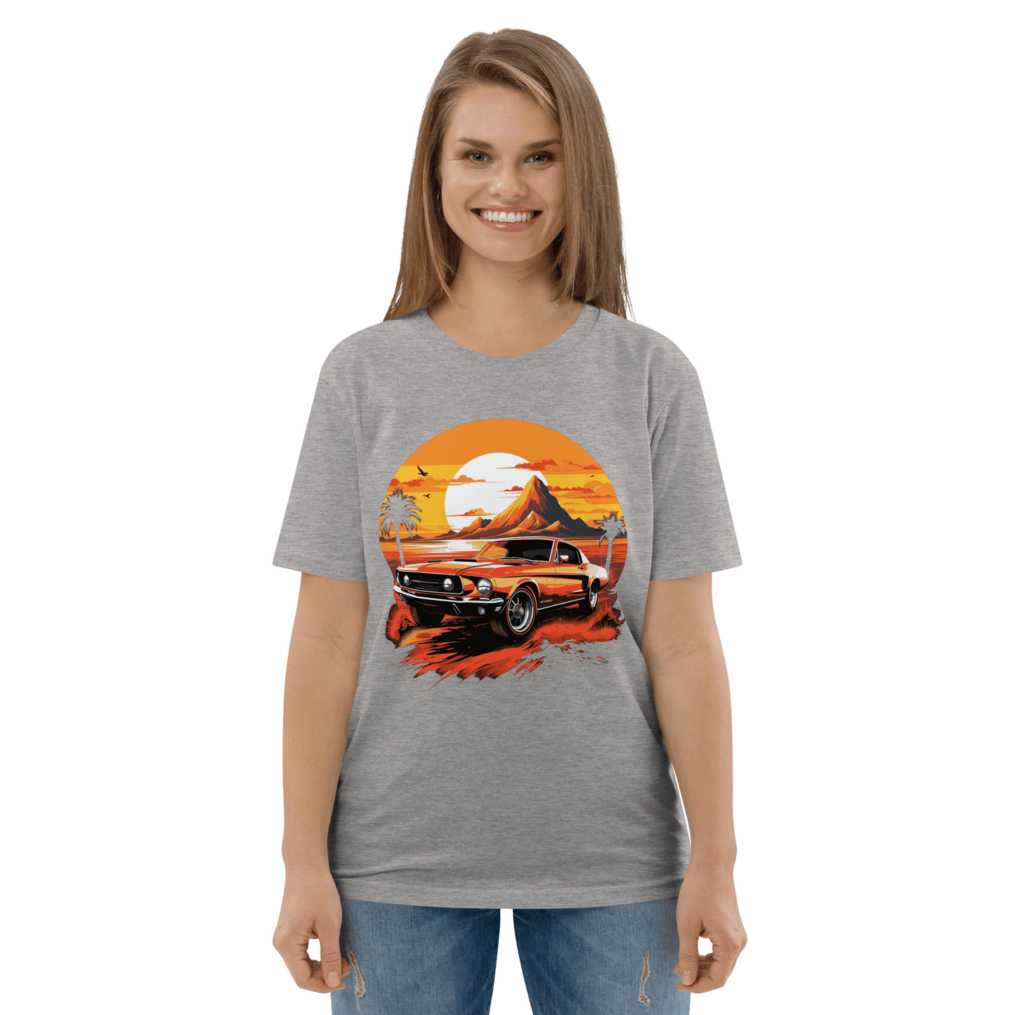 Unisex organic cotton t-shirt "Ford Mustang"