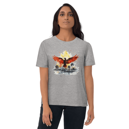 Unisex organic cotton t-shirt "Firebird"