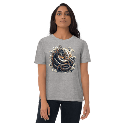 Unisex Bio Baumwoll T-Shirt "Drache" - Artexio