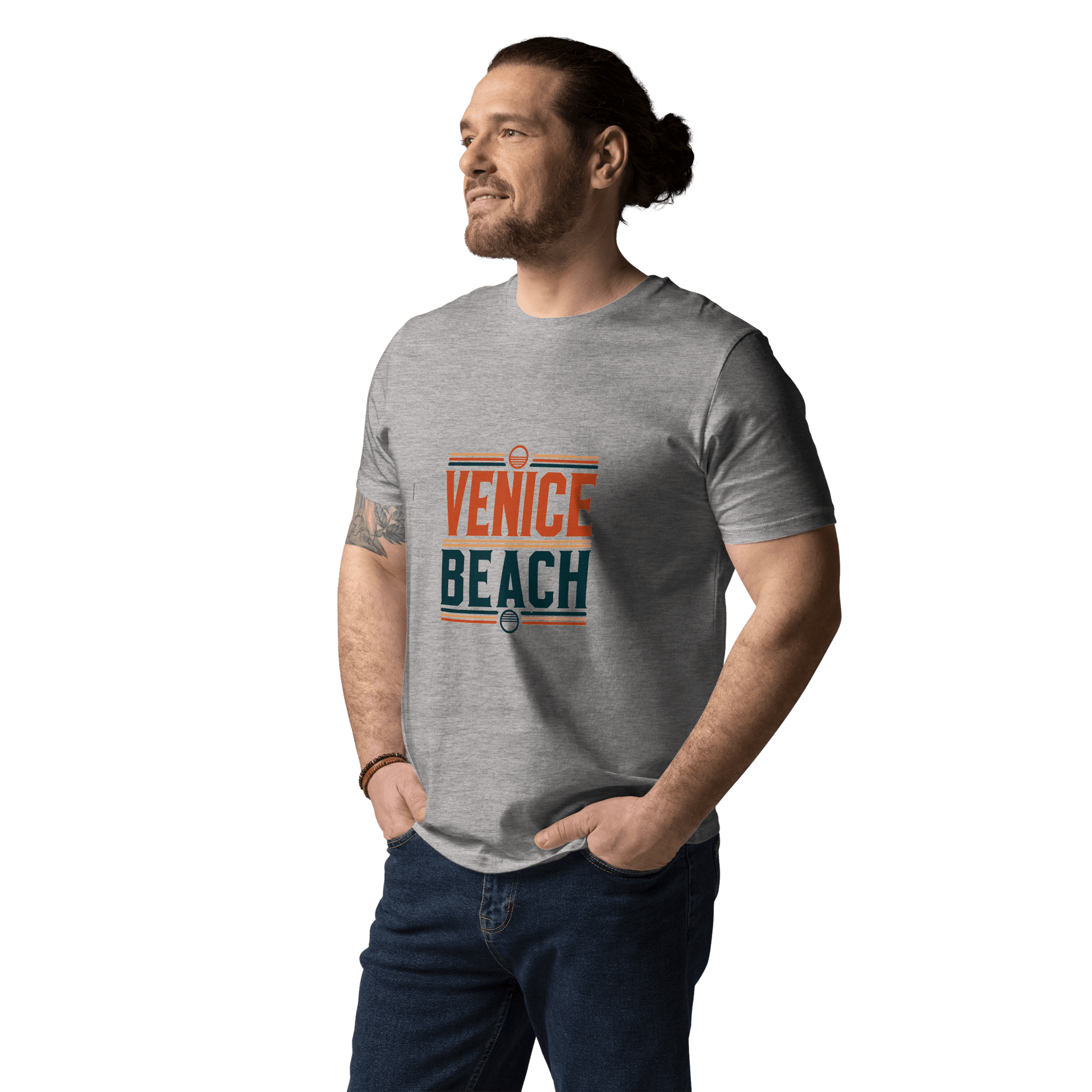 Unisex Bio Baumwoll T-Shirt "Venice Beach" - Artexio