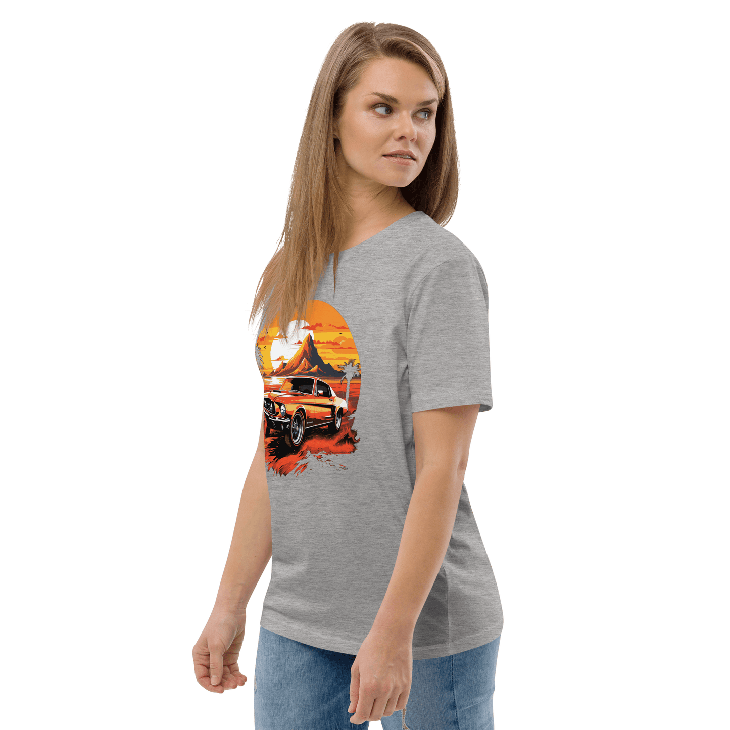 Unisex organic cotton t-shirt "Ford Mustang"