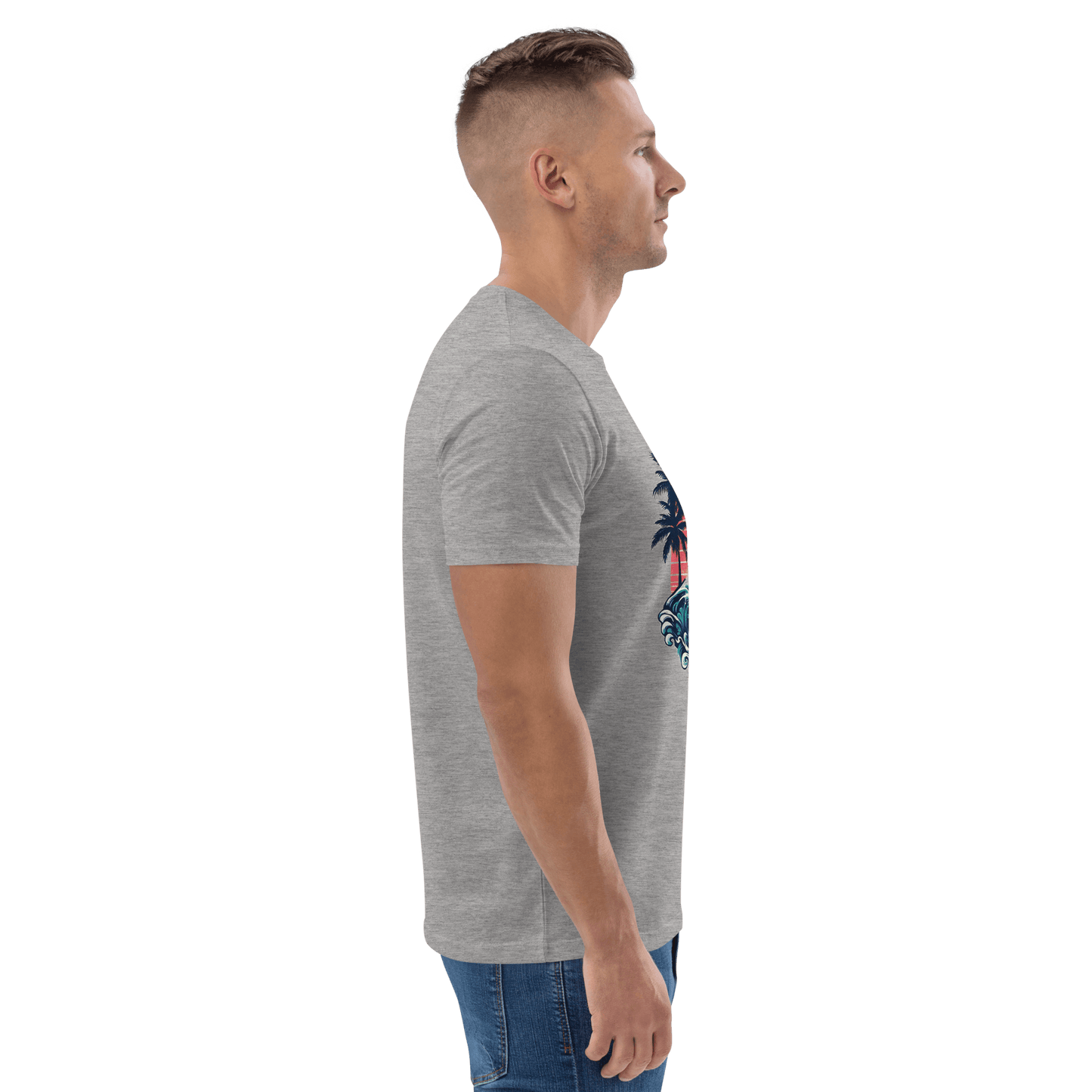 Unisex Bio Baumwoll T-Shirt "Surfing"