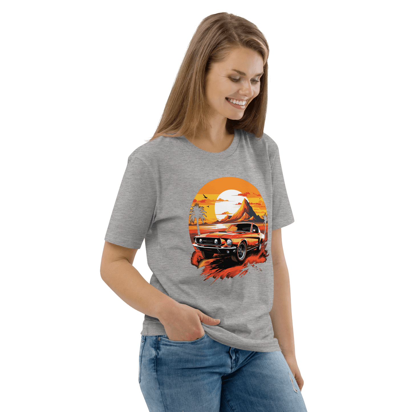 Unisex organic cotton t-shirt "Ford Mustang"