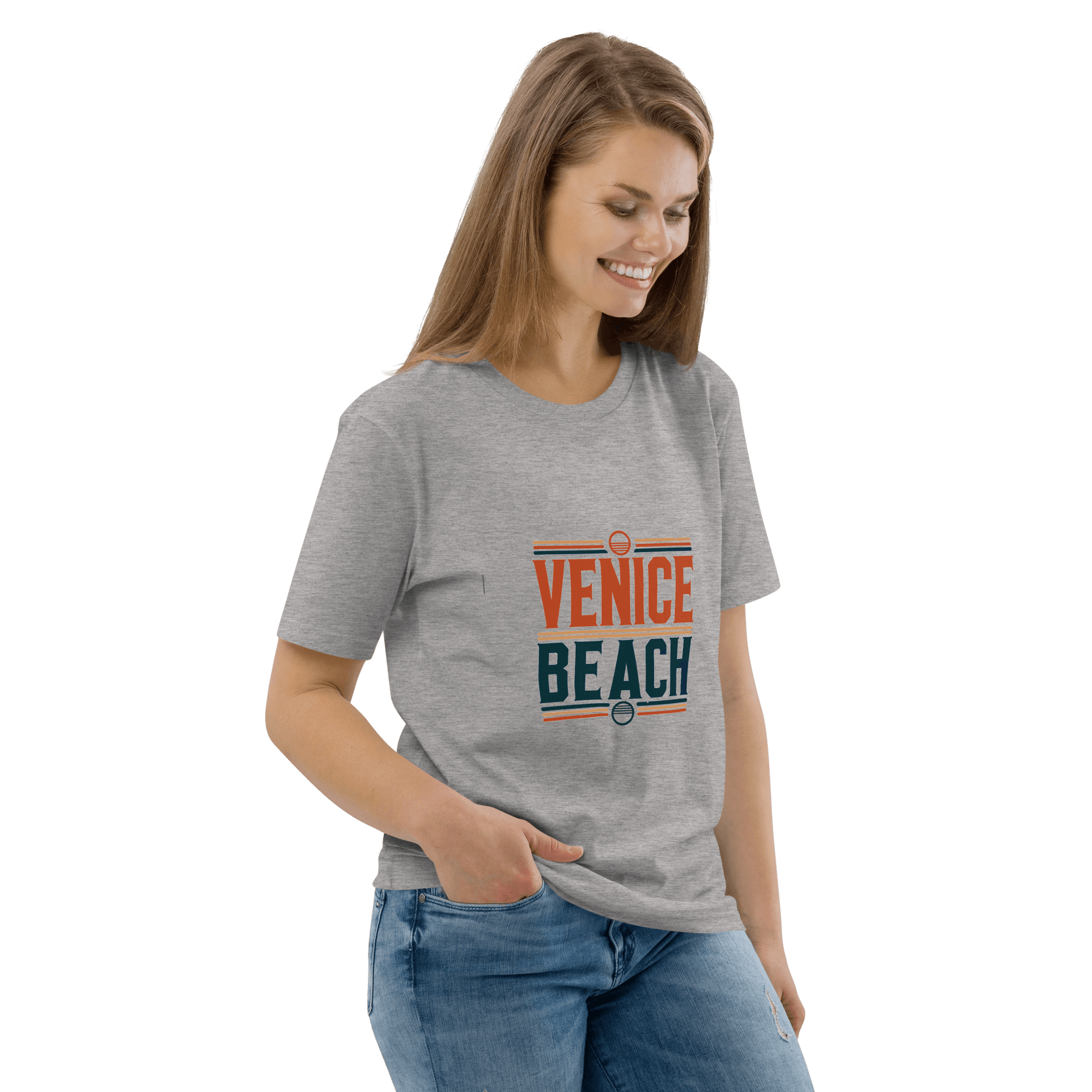 Unisex Bio Baumwoll T-Shirt "Venice Beach" - Artexio