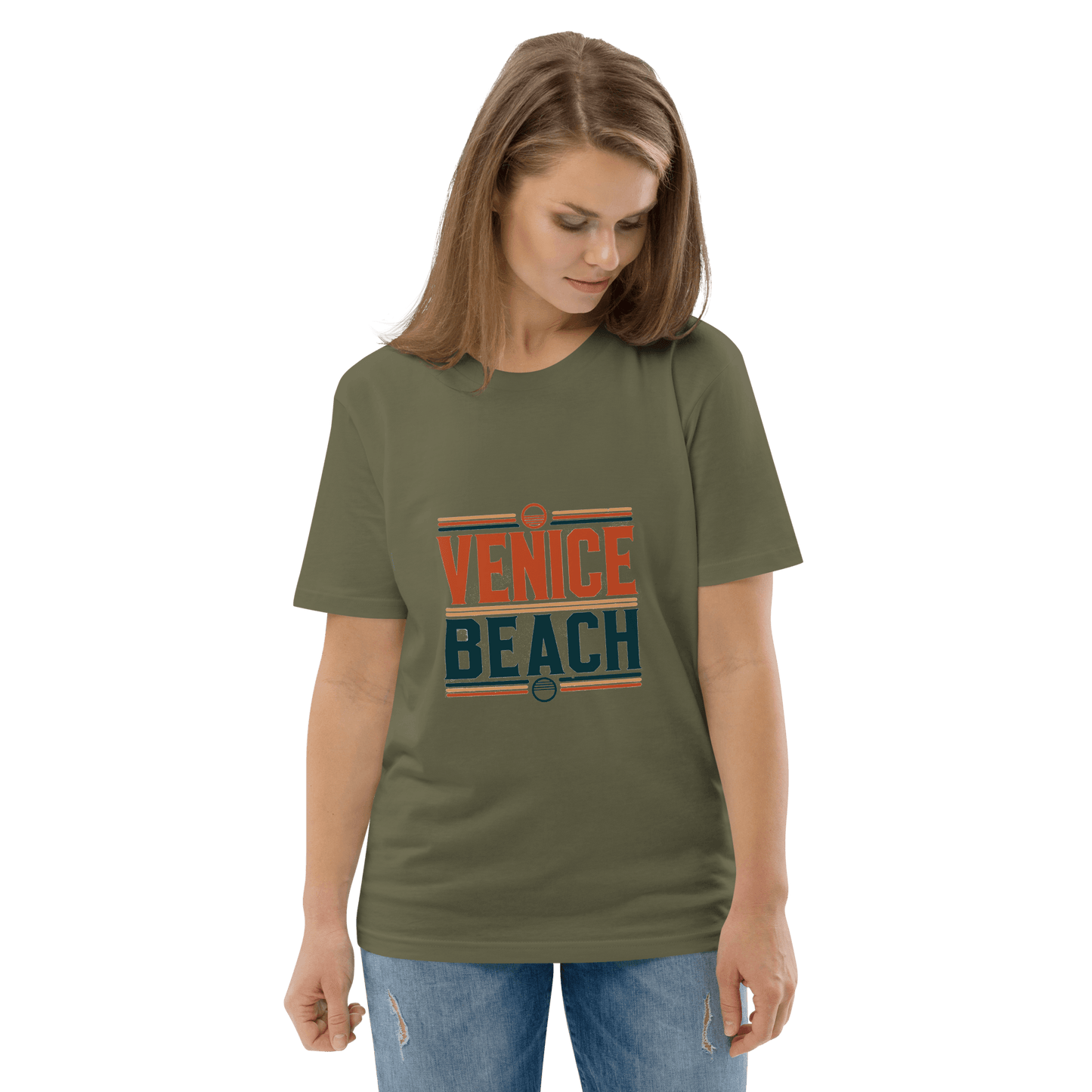 Unisex Bio Baumwoll T-Shirt "Venice Beach" - Artexio