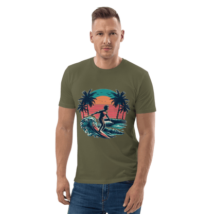 Unisex Bio Baumwoll T-Shirt "Surfing"