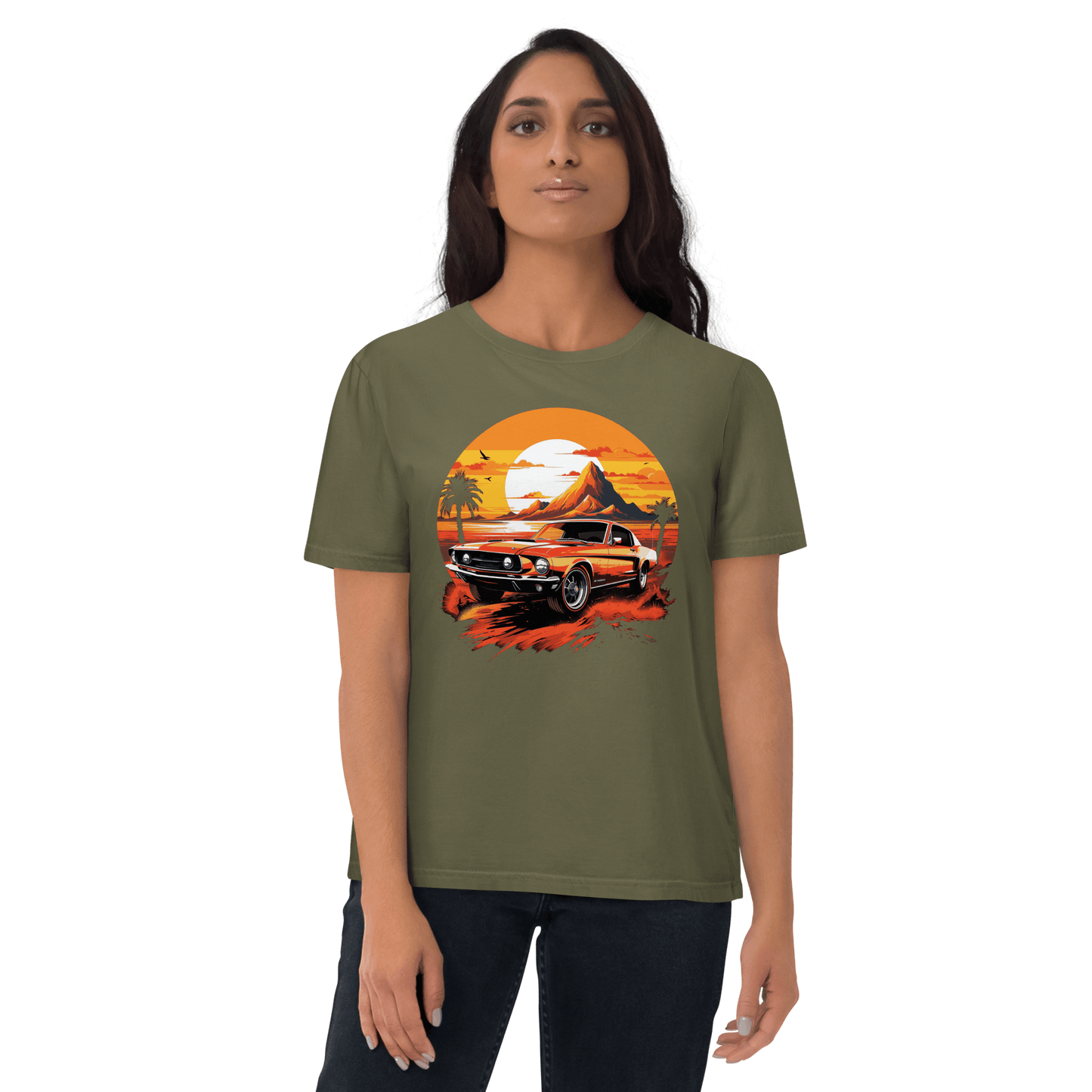 Unisex organic cotton t-shirt "Ford Mustang"