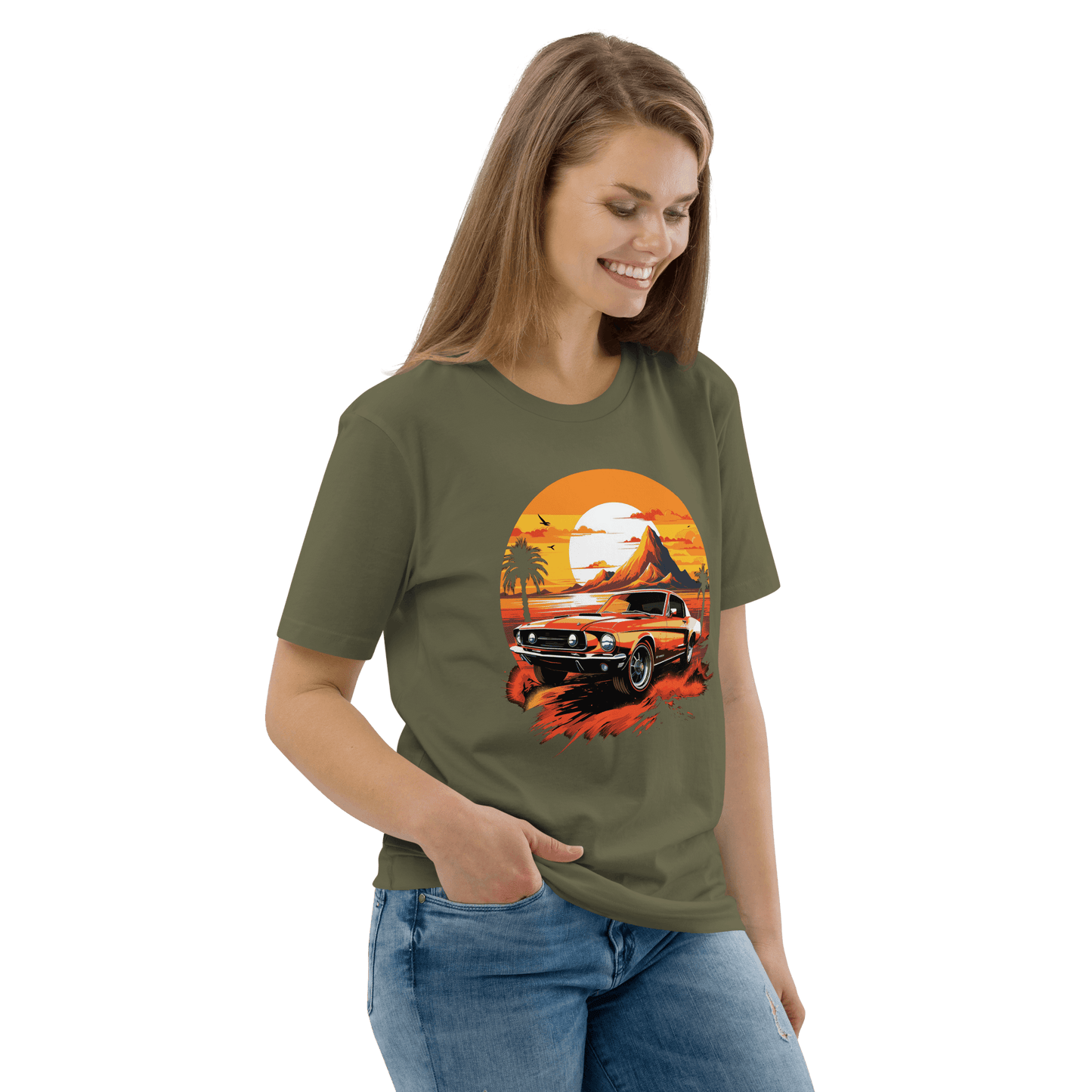 Unisex organic cotton t-shirt "Ford Mustang"