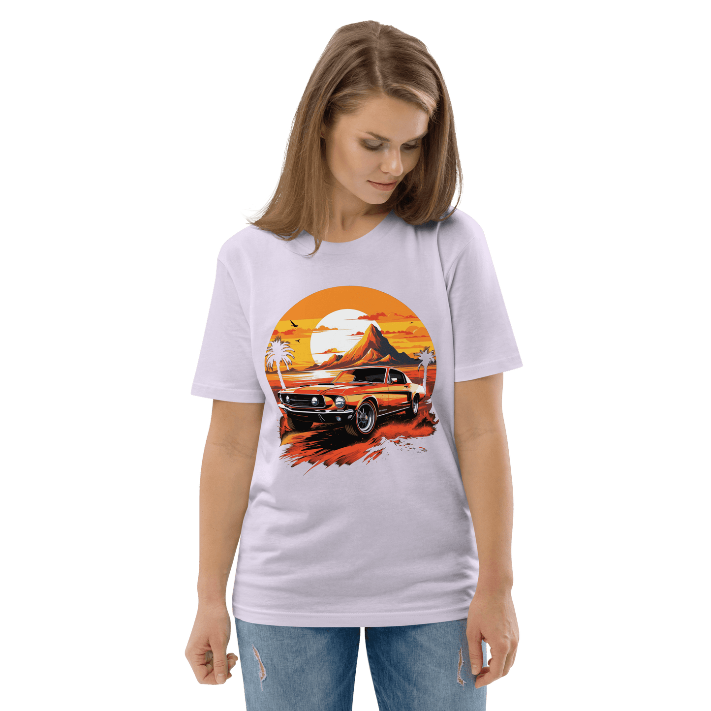 Unisex organic cotton t-shirt "Ford Mustang"