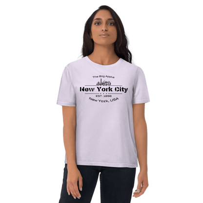 Unisex Bio Baumwoll T-Shirt "New York City" - Artexio