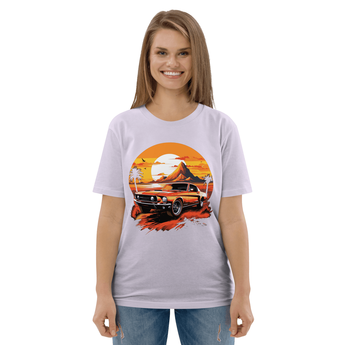 Unisex organic cotton t-shirt "Ford Mustang"