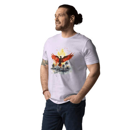 Unisex organic cotton t-shirt "Firebird"