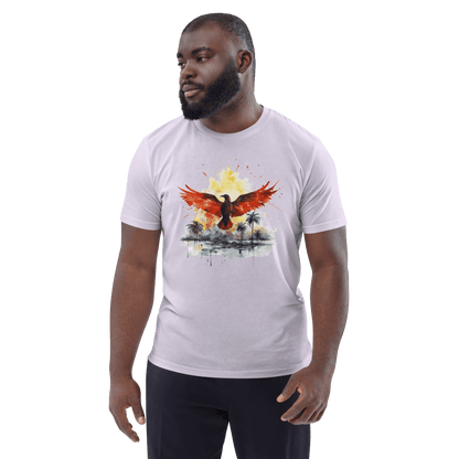 Unisex organic cotton t-shirt "Firebird"