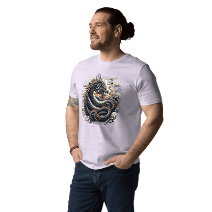 Unisex Bio Baumwoll T-Shirt "Drache" - Artexio