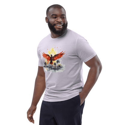 Unisex organic cotton t-shirt "Firebird"