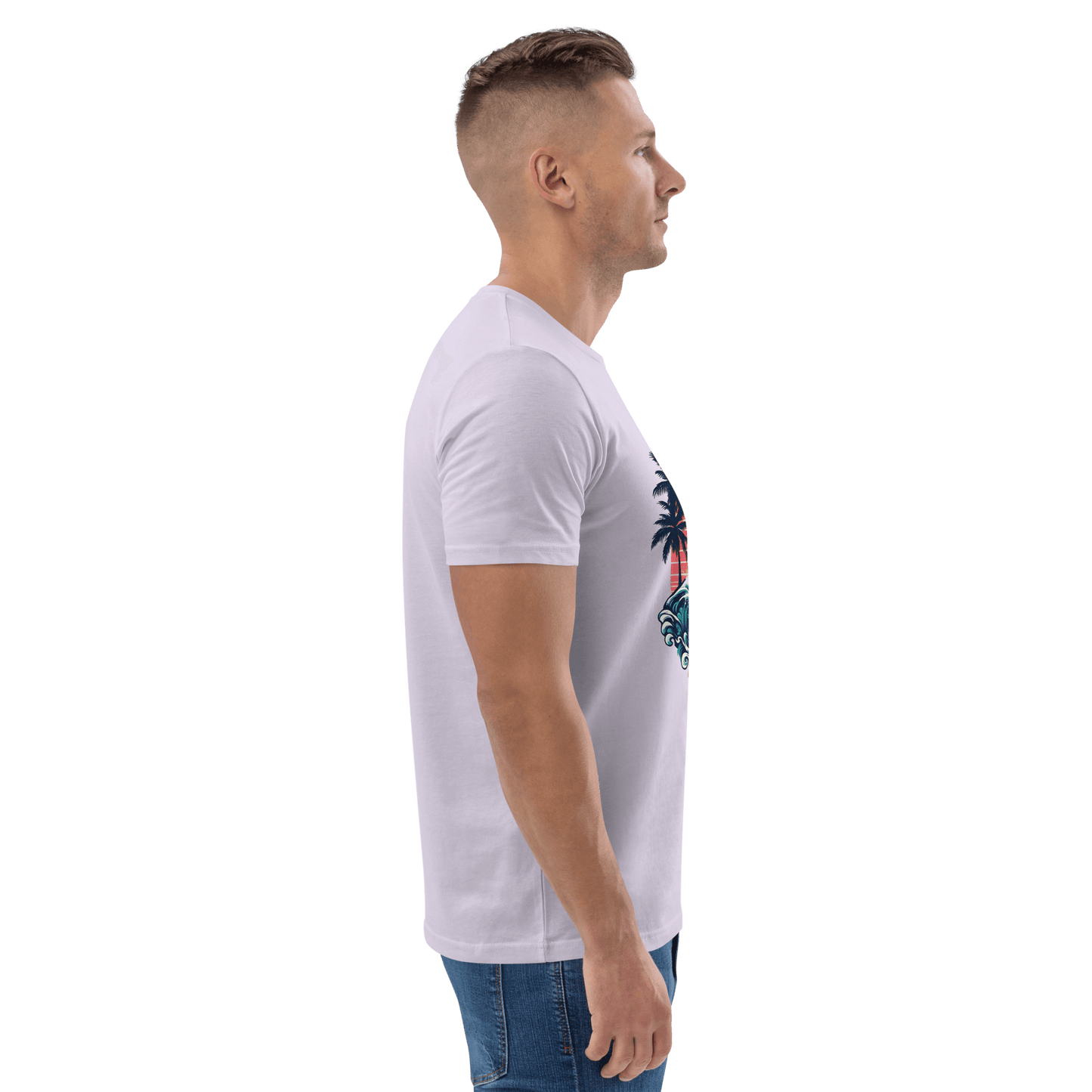 Unisex Bio Baumwoll T-Shirt "Surfing"