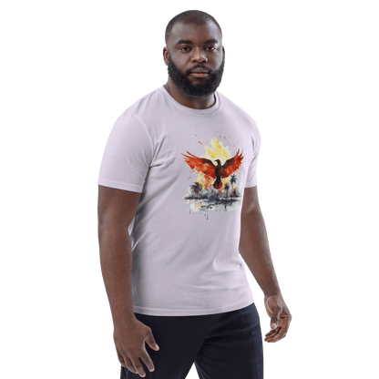 Unisex organic cotton t-shirt "Firebird"