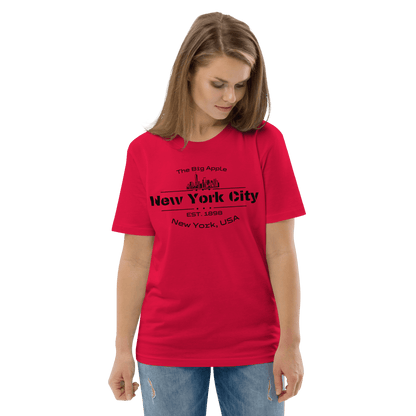 Unisex Bio Baumwoll T-Shirt "New York City" - Artexio