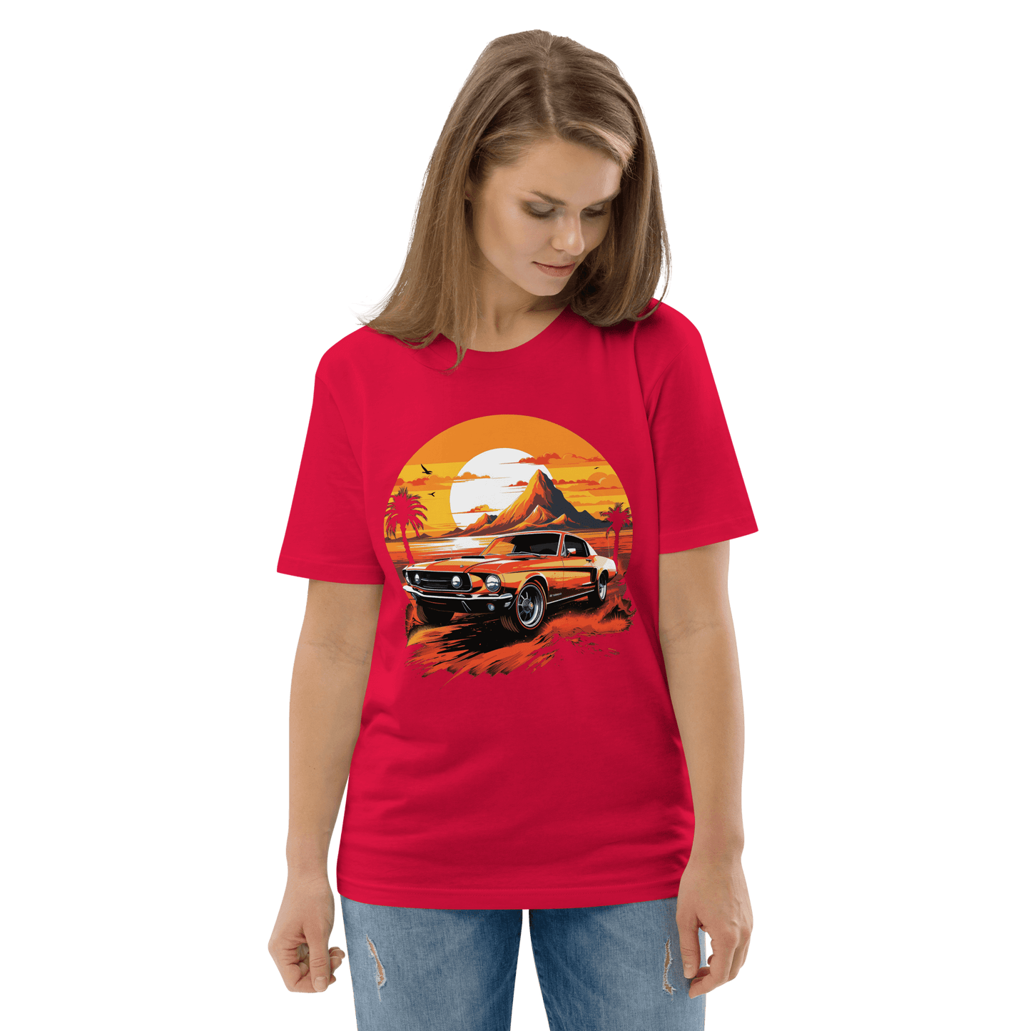 Unisex organic cotton t-shirt "Ford Mustang"