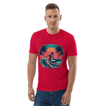 Unisex Bio Baumwoll T-Shirt "Surfing"