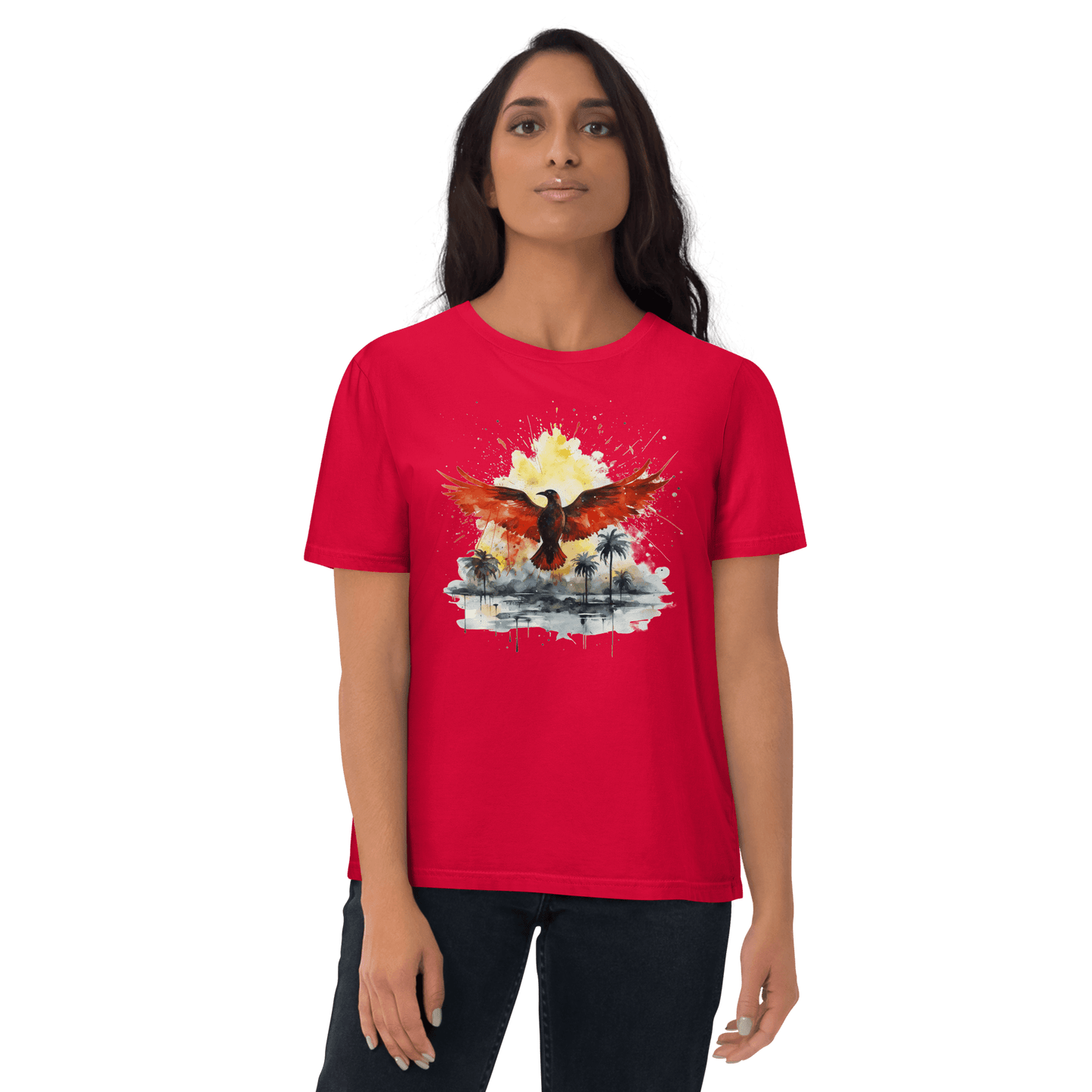 Unisex organic cotton t-shirt "Firebird"