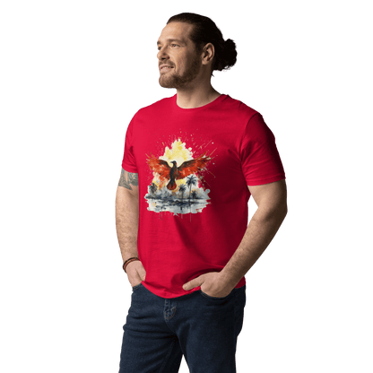 Unisex organic cotton t-shirt "Firebird"