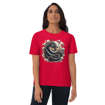 Unisex Bio Baumwoll T-Shirt "Drache" - Artexio