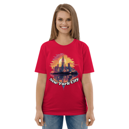 Unisex organic cotton t-shirt "New York City"